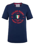 ITALIAN RUGBY STYLE Мъжка тениска IRS 1A-8-NAVY